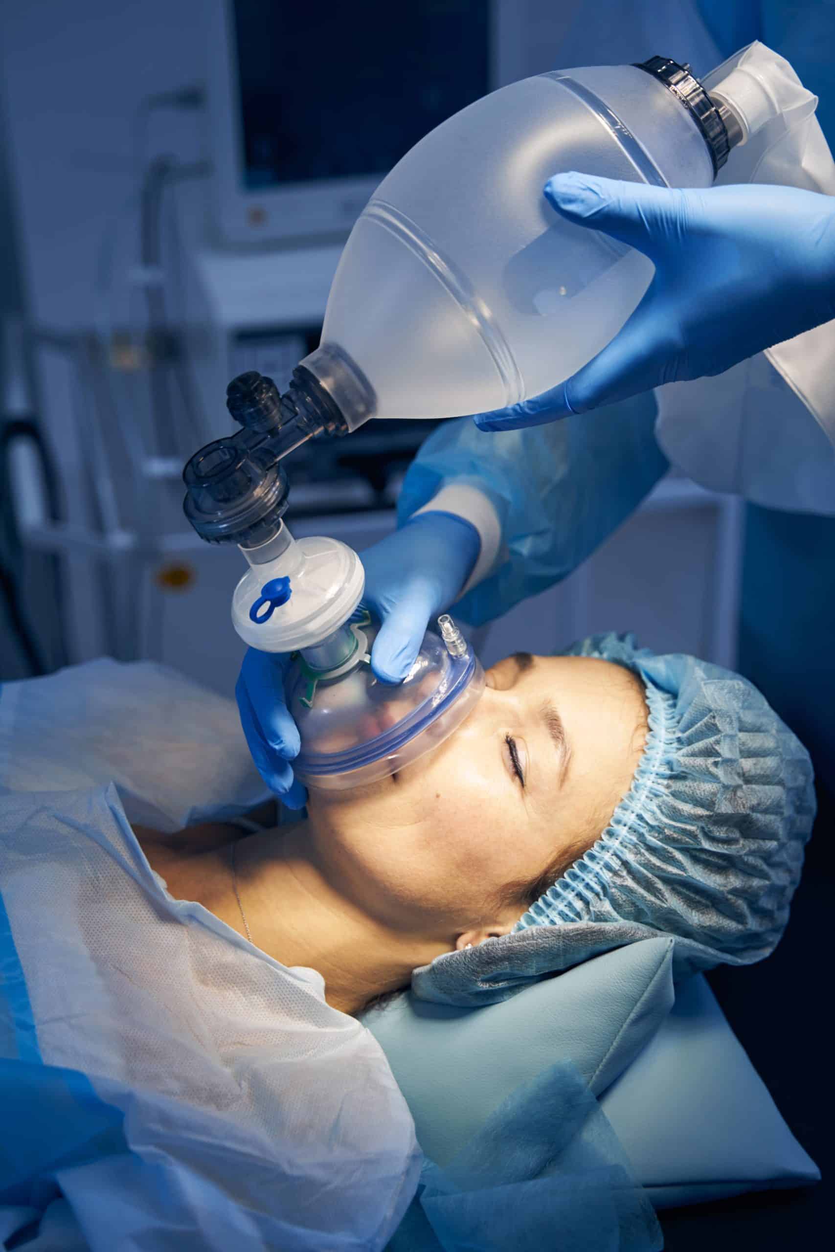 female patient getting anesthesia before the opera 2024 10 18 09 52 49 utc scaled